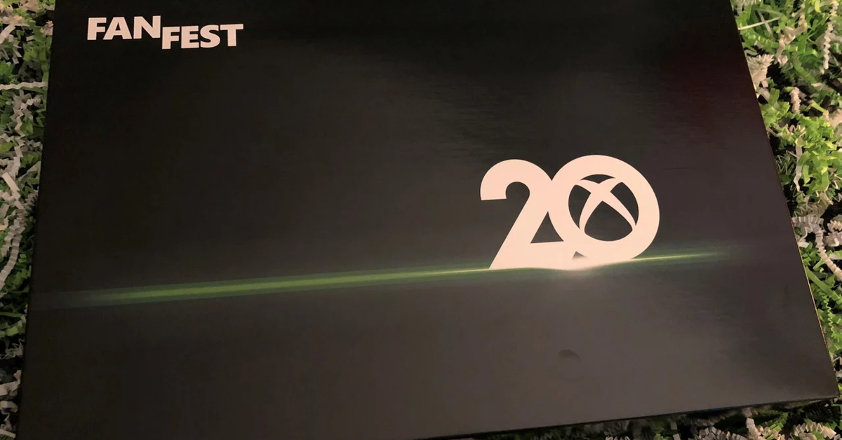 Xbox 20 years keepsake